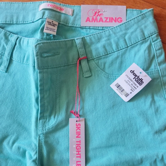 NWT Light Aqua Skinny jeans - Picture 4 of 5